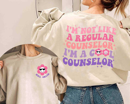 School Counselor Shirt, Personalized Counselor Shirt, School Counselor Gift, Cool Counselor, Back To School Shirt, Teacher Appreciation Gift