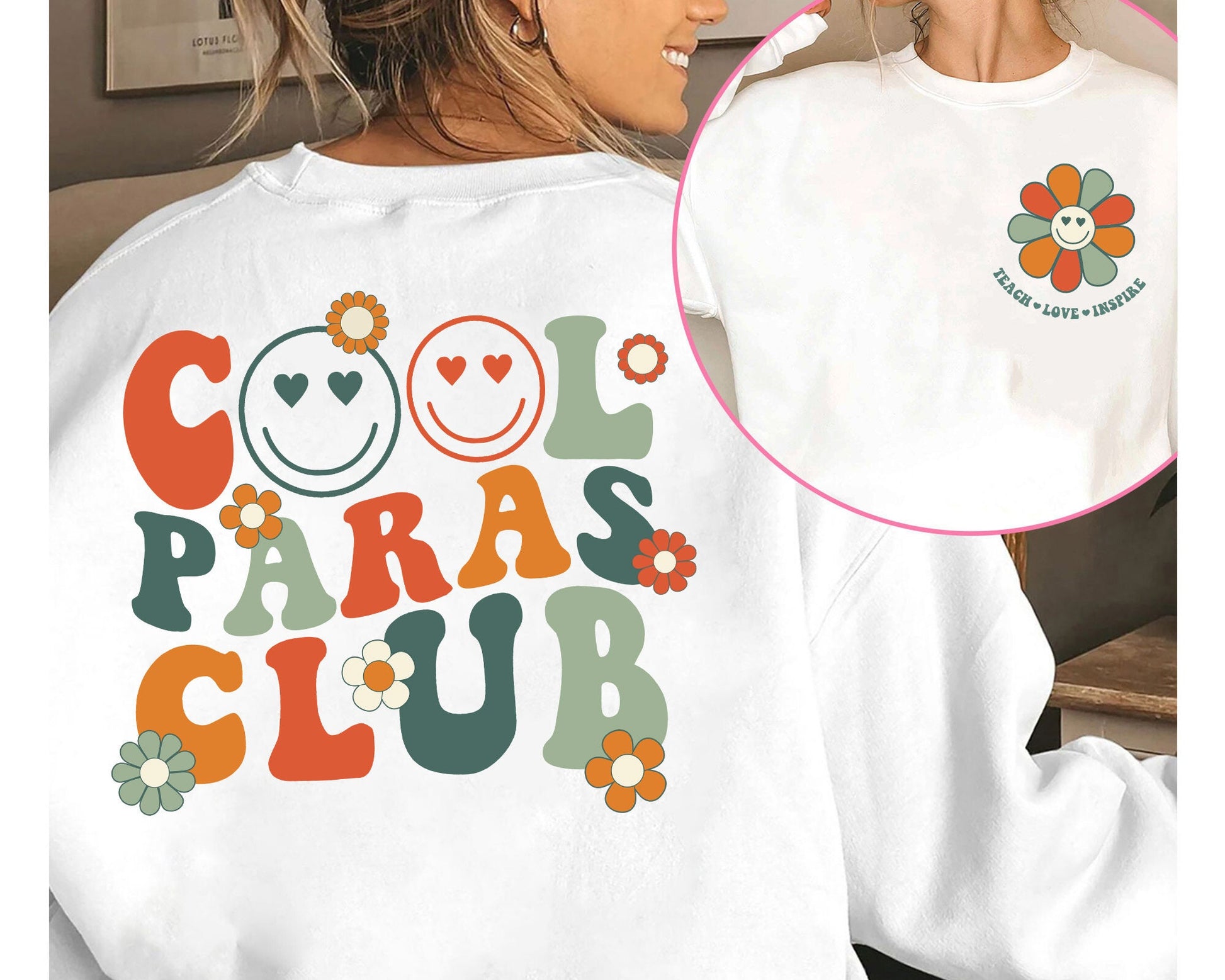 Paraprofessional Shirt, Cool Para Club, Para Squad Shirt, Teacher Aide, Para Appreciation, Para Life Shirt, Teacher Graduation Gift