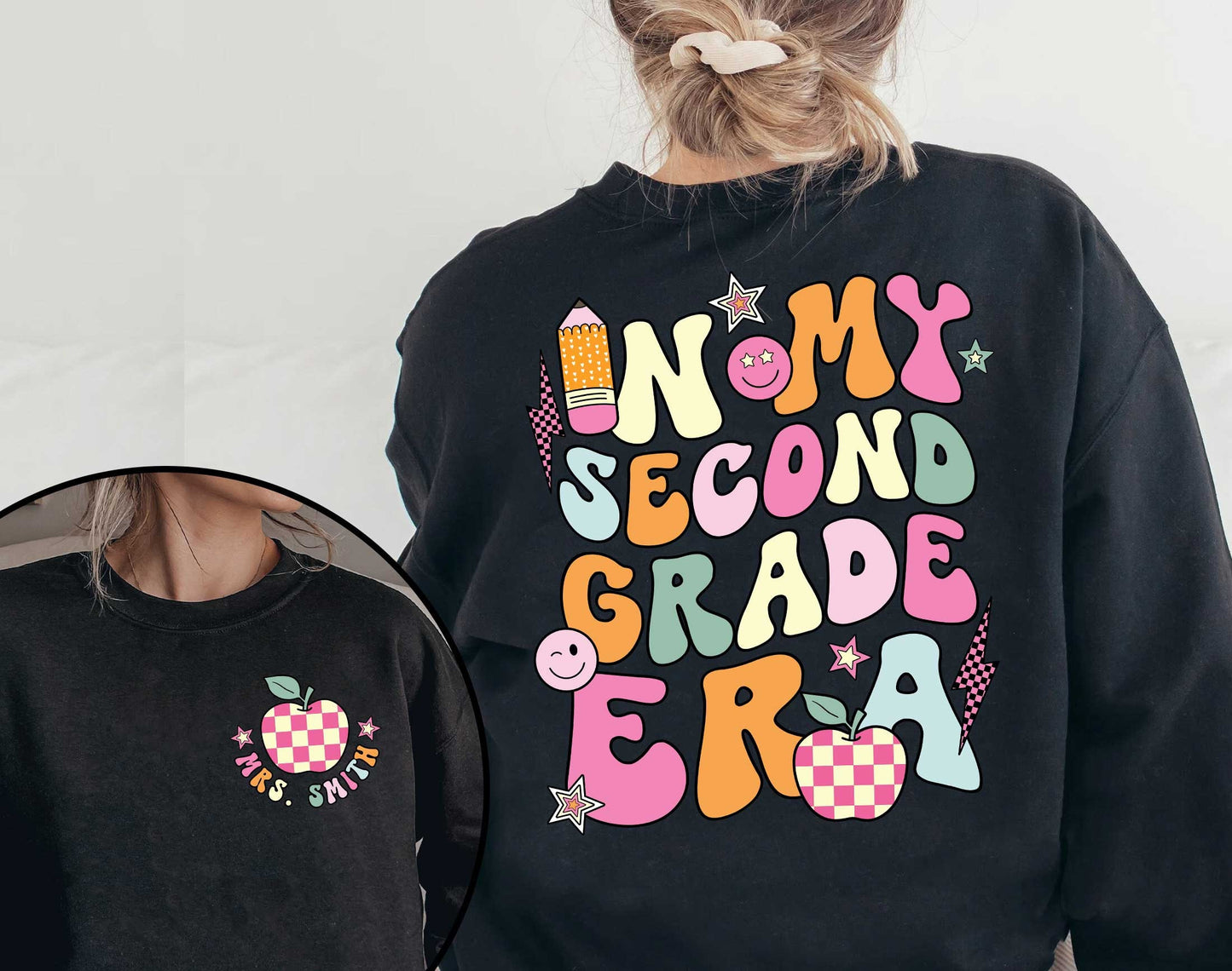 Teacher Shirt, Second Grade Teacher Shirt, Cute Second Grade Era Shirt, Teacher 2nd Grade Shirt, Teacher Gift, Teacher Appreciation Gift