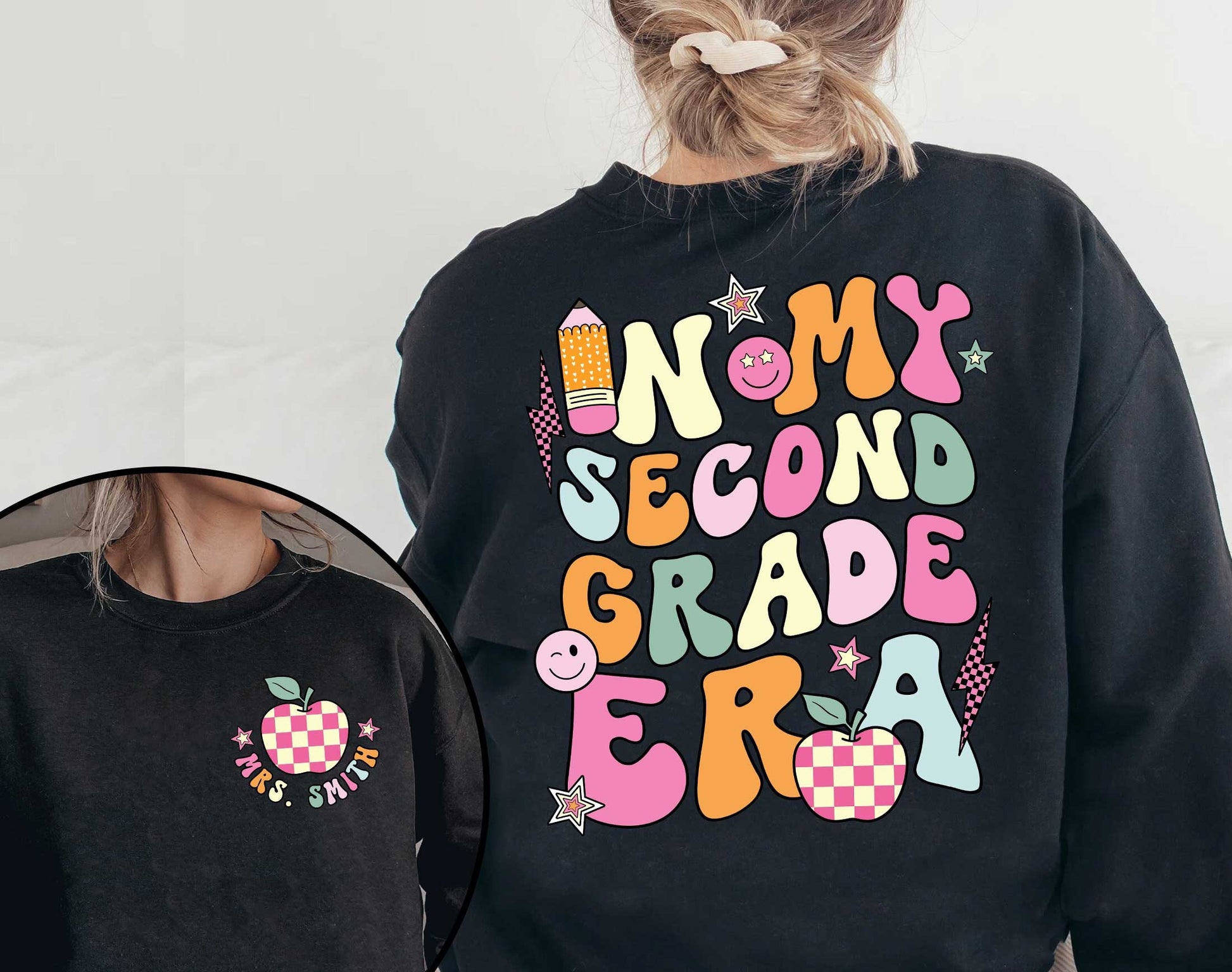 Teacher Shirt, Second Grade Teacher Shirt, Cute Second Grade Era Shirt, Teacher 2nd Grade Shirt, Teacher Gift, Teacher Appreciation Gift