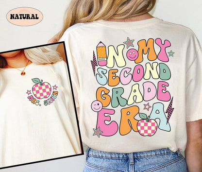 Teacher Shirt, Second Grade Teacher Shirt, Cute Second Grade Era Shirt, Teacher 2nd Grade Shirt, Teacher Gift, Teacher Appreciation Gift