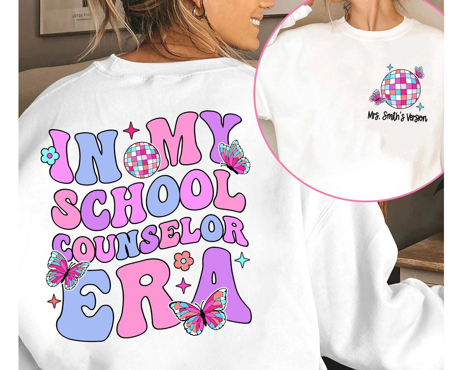 School Counselor Shirt, Personalized Counselor Shirt, School Counselor Gift, Counselor Era, Back To School Shirt, Teacher Appreciation Gift