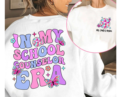 School Counselor Shirt, Personalized Counselor Shirt, School Counselor Gift, Counselor Era, Back To School Shirt, Teacher Appreciation Gift