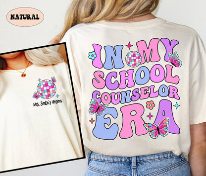 School Counselor Shirt, Personalized Counselor Shirt, School Counselor Gift, Counselor Era, Back To School Shirt, Teacher Appreciation Gift