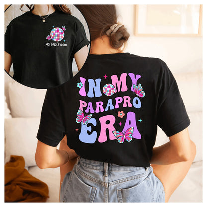 Paraprofessional Shirt, In My Parapro Era Shirt, Cool Para Club, Para Squad, Teacher Aide, Paraprofessional Gift, Teacher Appreciation Gift