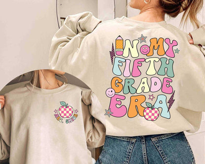 Teacher Shirt, Fifth Grade Teacher Shirt, Cute Fifth Grade Era Shirt, Teacher 5th Grade Shirt, Teacher Gift, Teacher Appreciation Gift