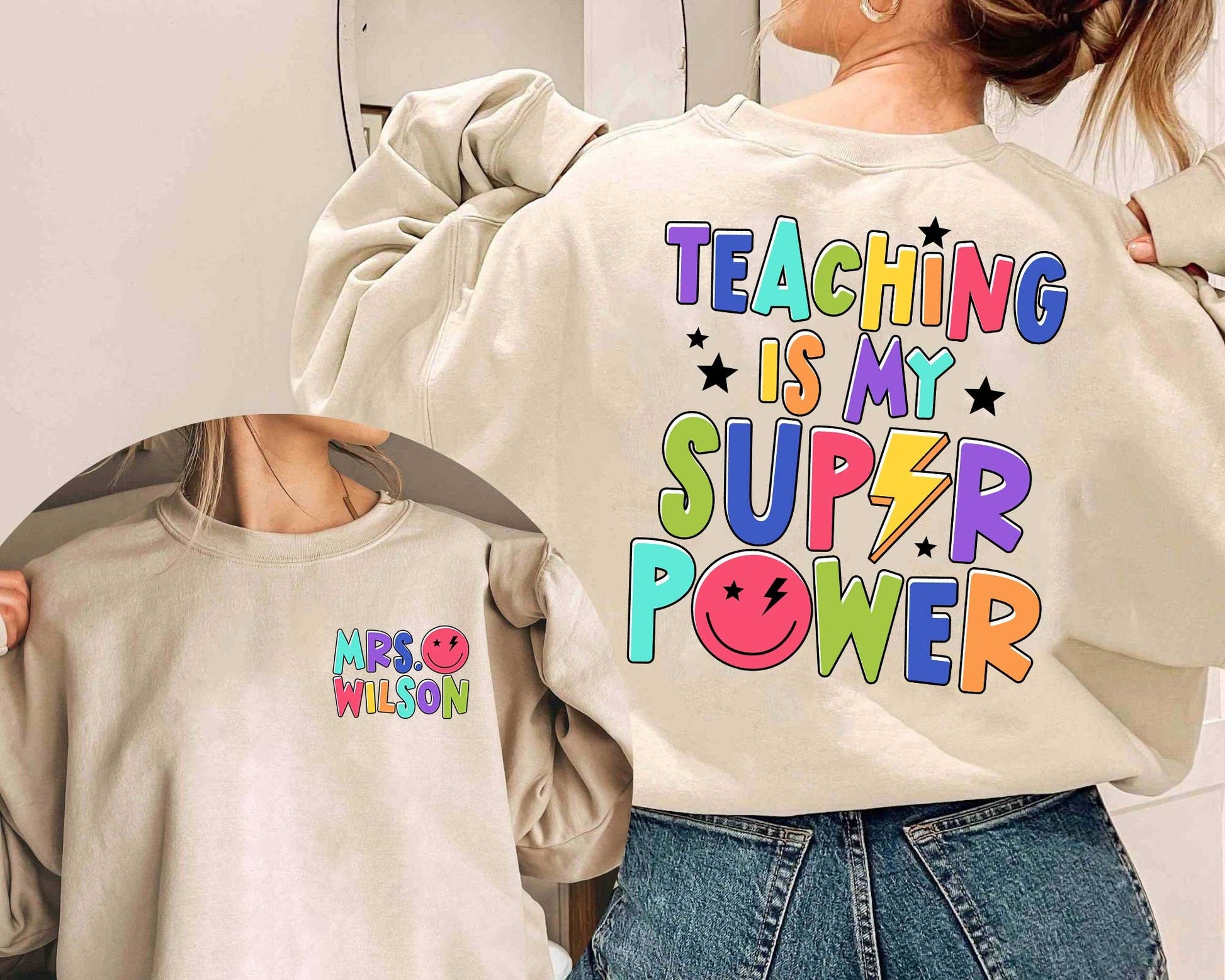 Teacher Shirt, Teaching Is My Superpower Shirt, Funny Teacher Shirt, Elementary Teacher, Back To School Shirt, Teacher Appreciation Gift