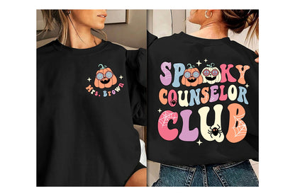 School Counselor Halloween Shirt, Spooky Counselor Club, Counselor Halloween Gift, Custom School Counselor Shirt, Teacher Halloween Gift