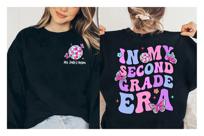 Teacher Shirt, Second Grade Teacher Shirt, Cute Second Grade Era Shirt, Teacher 2nd Grade Shirt, Teacher Gift, Teacher Appreciation Gift