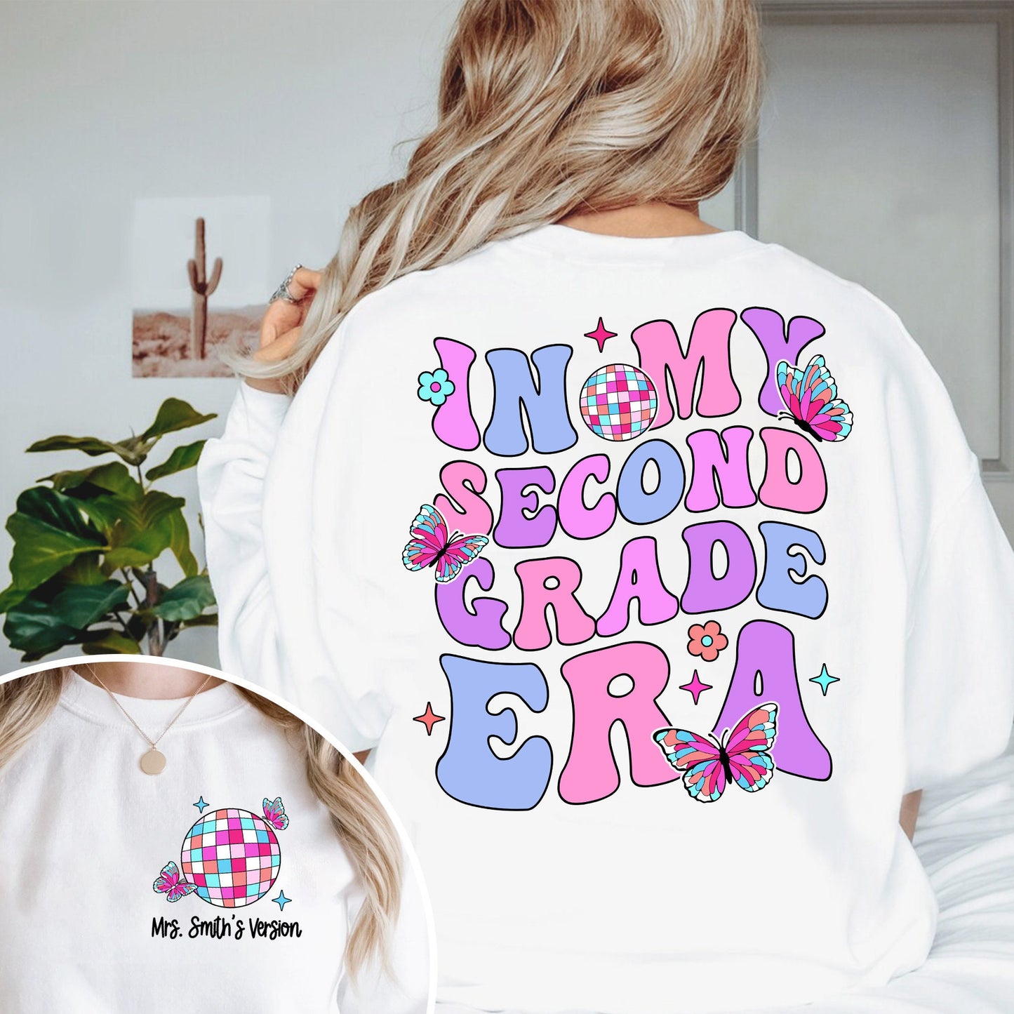 Teacher Shirt, Second Grade Teacher Shirt, Cute Second Grade Era Shirt, Teacher 2nd Grade Shirt, Teacher Gift, Teacher Appreciation Gift