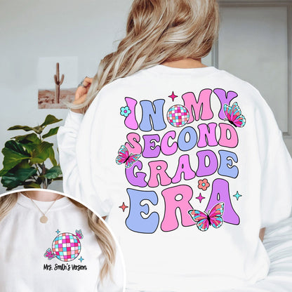 Teacher Shirt, Second Grade Teacher Shirt, Cute Second Grade Era Shirt, Teacher 2nd Grade Shirt, Teacher Gift, Teacher Appreciation Gift