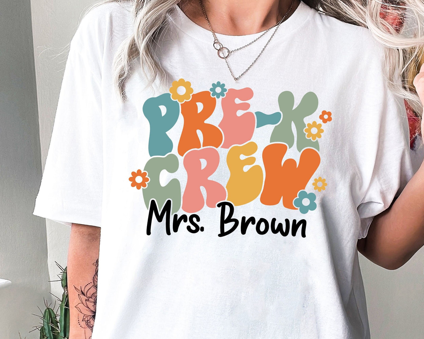 Teacher Shirt, PreK Teacher Shirt, Cute PreK Crew Shirt, PreK Dream Team, Back To School Shirt, Teacher Gift, Teacher Appreciation Gift