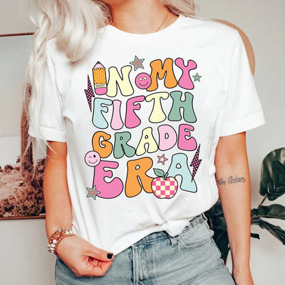 Teacher Shirt, Fifth Grade Teacher Shirt, Cute Fifth Grade Era Shirt, Teacher 5th Grade Shirt, Teacher Gift, Teacher Appreciation Gift