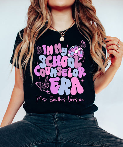 School Counselor Shirt, Personalized Counselor Shirt, School Counselor Gift, Counselor Era, Back To School Shirt, Teacher Appreciation Gift