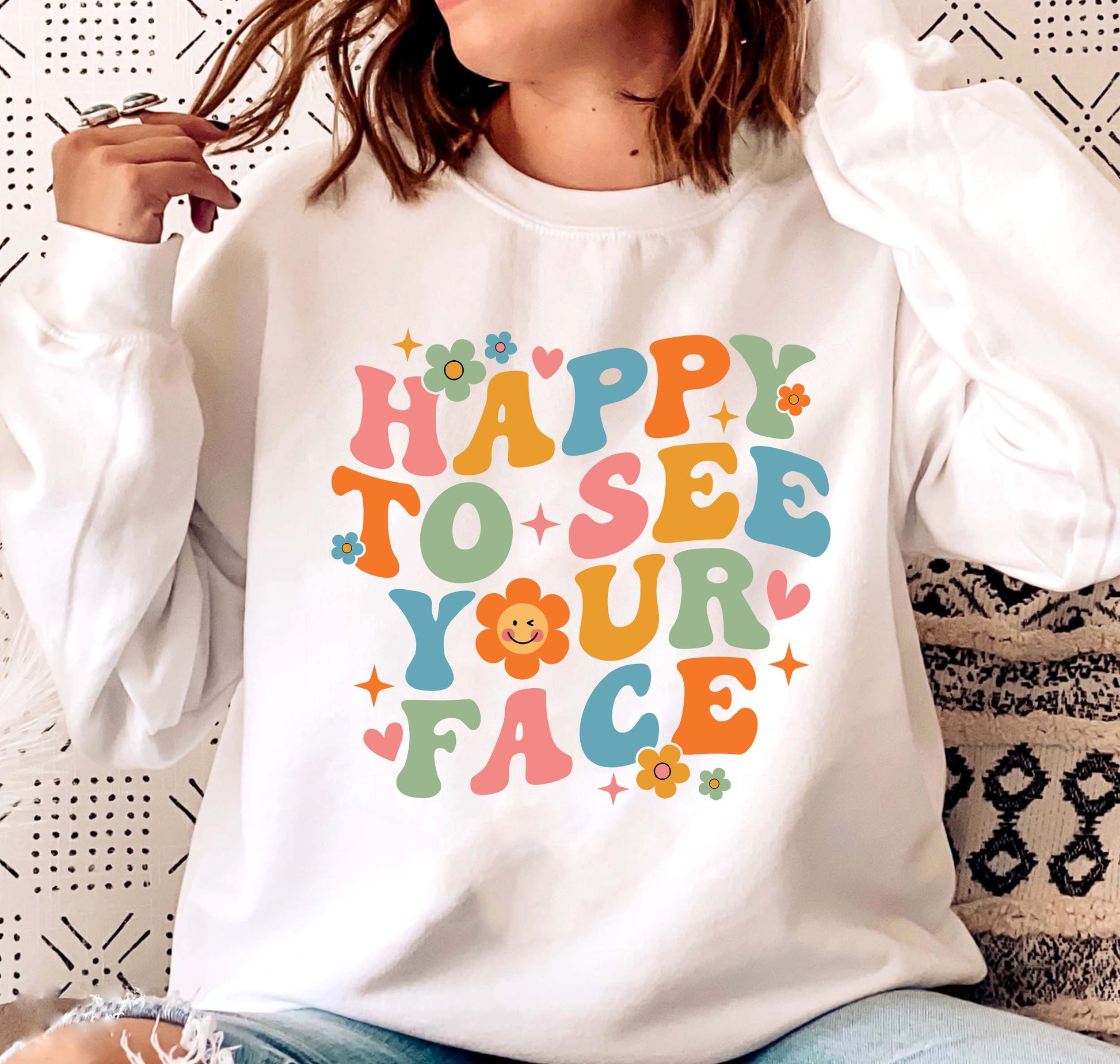 Teacher Shirt, Happy To See Your Face Shirt, Back To School Shirt, First Day Of School, Kindergarten Teacher, Teacher Appreciation Gift