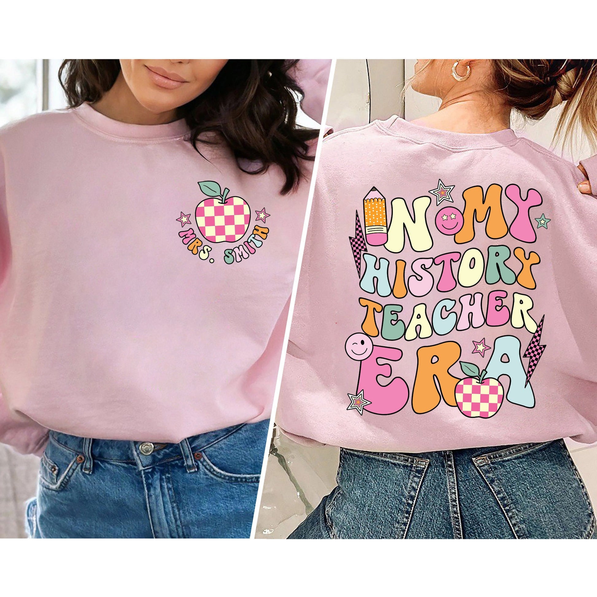 History Teacher Shirt, In My History Teacher Era Shirt, Custom History Teacher Shirt, Back To School, History Teacher Appreciation Gift