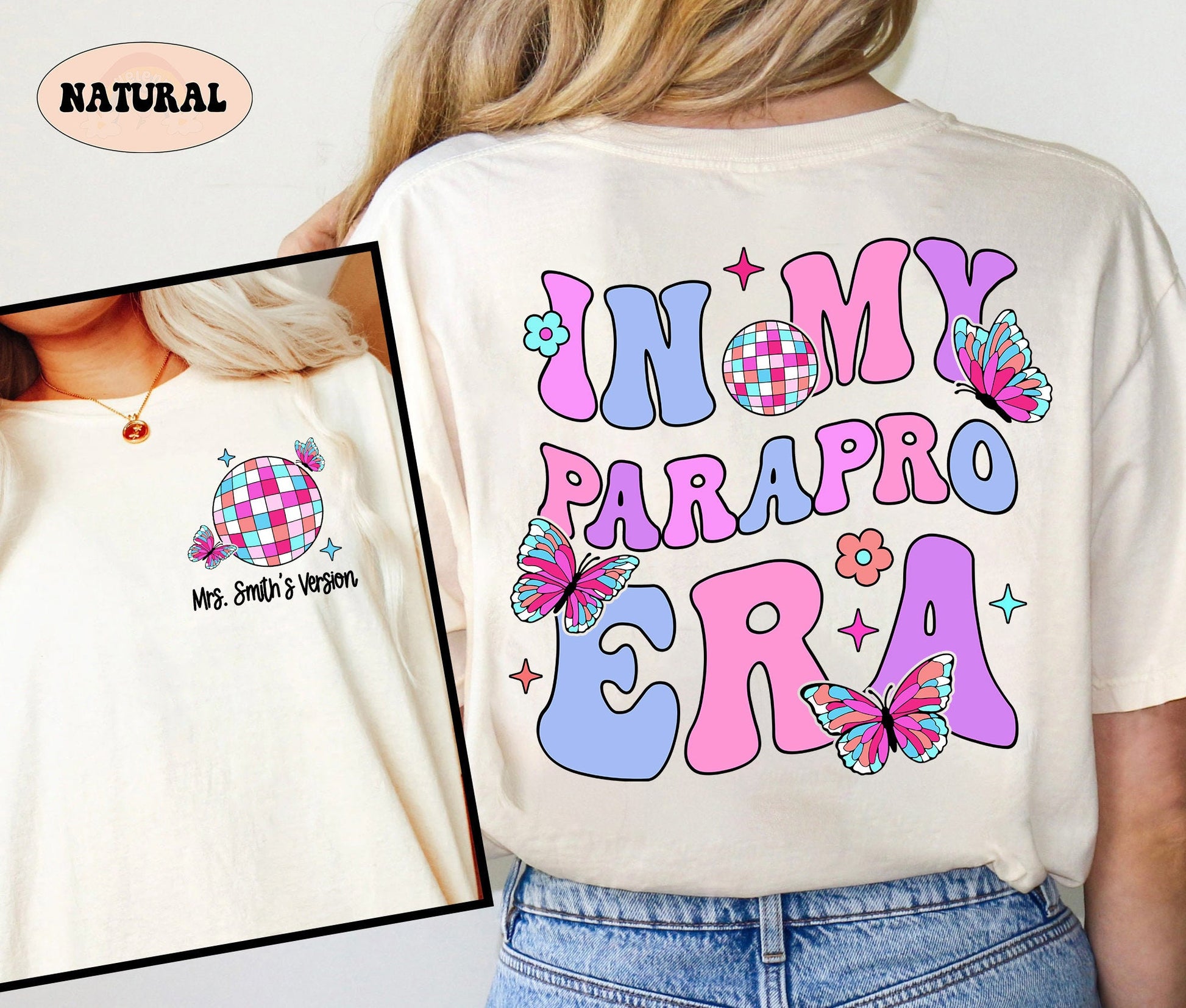 Paraprofessional Shirt, In My Parapro Era Shirt, Cool Para Club, Para Squad, Teacher Aide, Paraprofessional Gift, Teacher Appreciation Gift