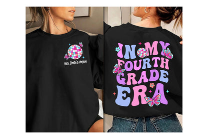 Teacher Shirt, Fourth Grade Teacher Shirt, Cute Fourth Grade Era Shirt, Teacher 4th Grade Shirt, Teacher Gift, Teacher Appreciation Gift