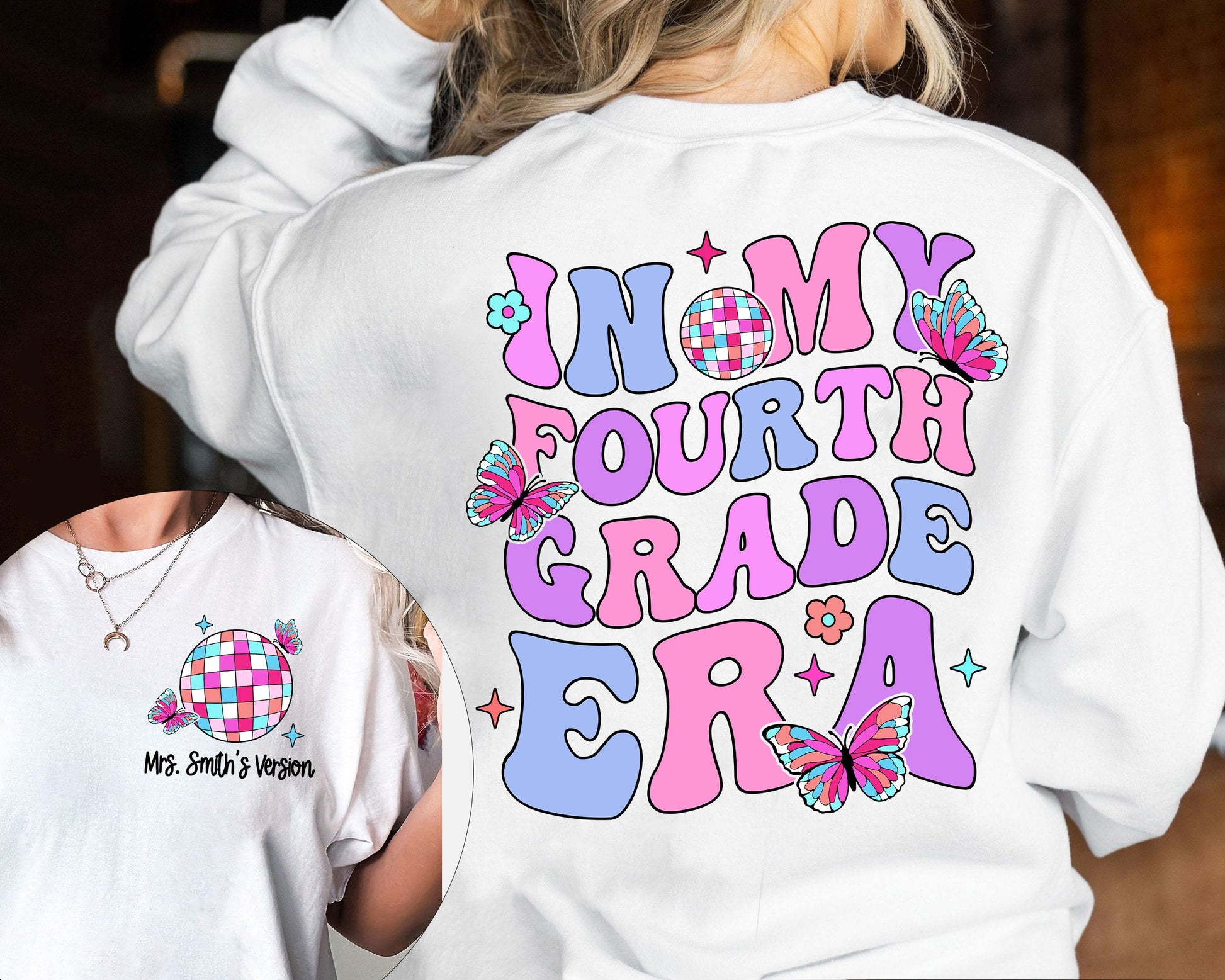 Teacher Shirt, Fourth Grade Teacher Shirt, Cute Fourth Grade Era Shirt, Teacher 4th Grade Shirt, Teacher Gift, Teacher Appreciation Gift