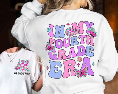 Teacher Shirt, Fourth Grade Teacher Shirt, Cute Fourth Grade Era Shirt, Teacher 4th Grade Shirt, Teacher Gift, Teacher Appreciation Gift