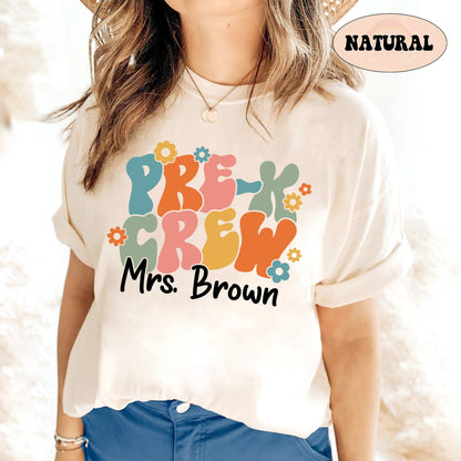 Teacher Shirt, PreK Teacher Shirt, Cute PreK Crew Shirt, PreK Dream Team, Back To School Shirt, Teacher Gift, Teacher Appreciation Gift