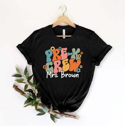 Teacher Shirt, PreK Teacher Shirt, Cute PreK Crew Shirt, PreK Dream Team, Back To School Shirt, Teacher Gift, Teacher Appreciation Gift
