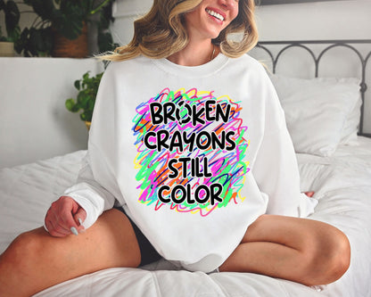 School Psychologist Shirt, Broken Crayons Still Color Shirt, Mental Health Shirt, Positive Motivational Shirt, School Psychologist Gift