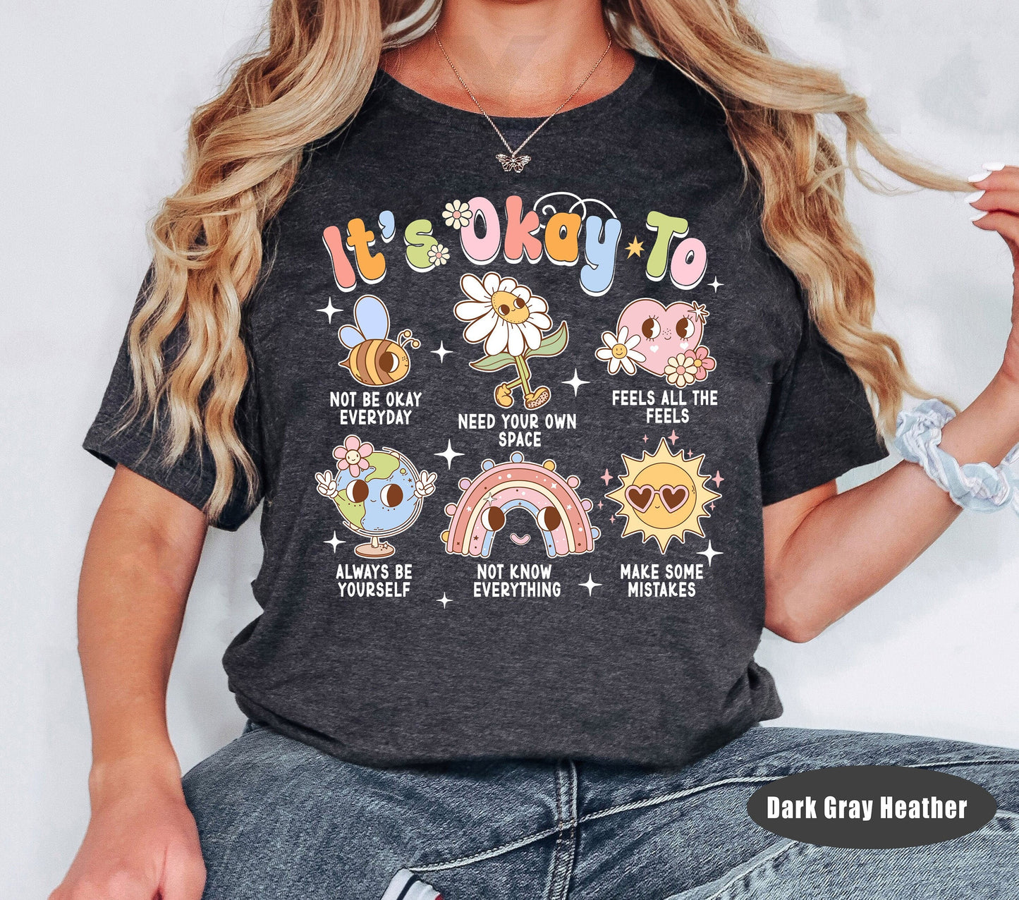 School Psychologist Shirt, Mental Health Matters Shirt, Be Kind To Your Mind, It's Okay To Shirt, Positive Shirt, Mental Health Awareness