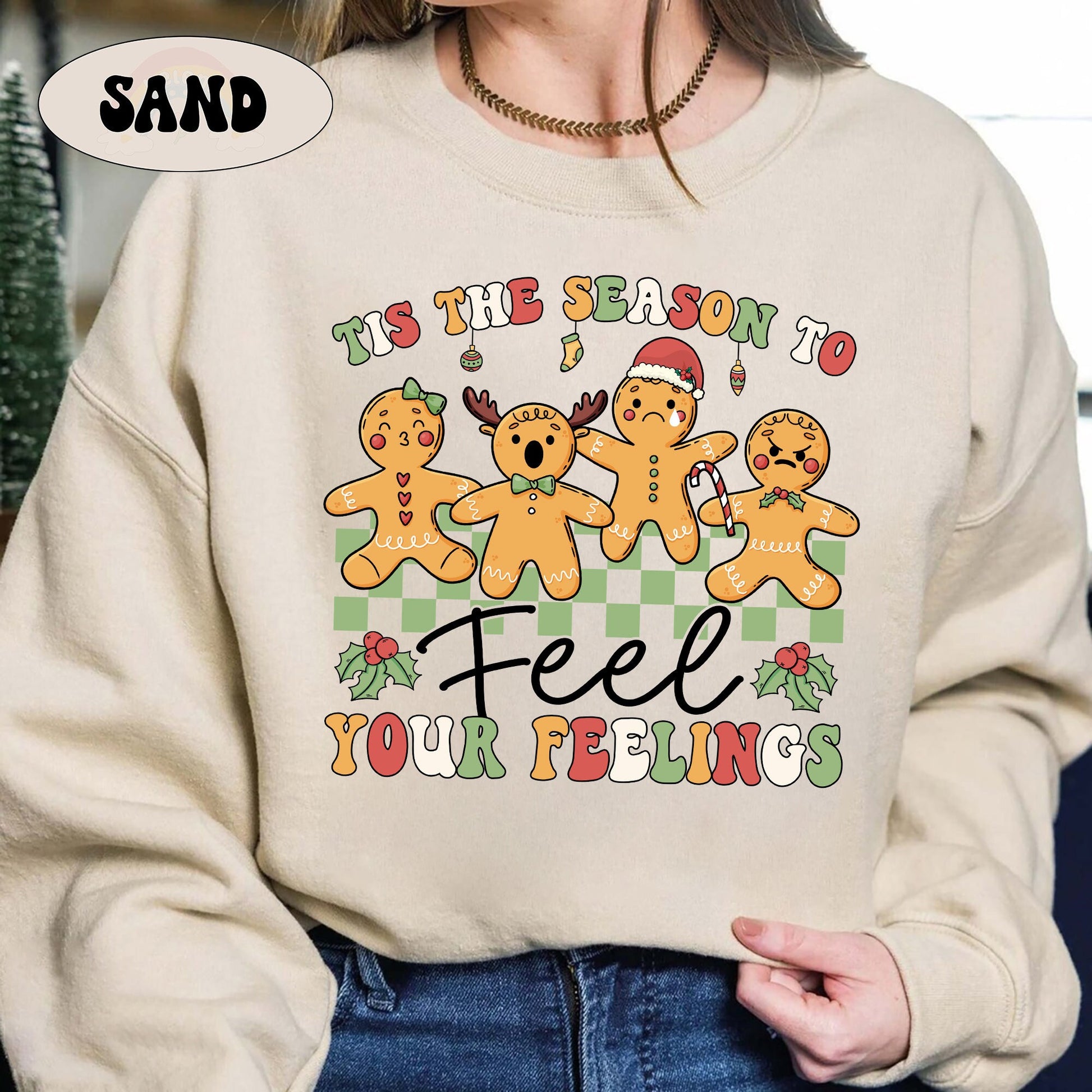Christmas School Psychologist Shirt, It's Ok To Feel All the Feels, Mental Health Christmas Shirt, School Counselor, Tis The Season Xmas