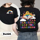 Teacher Shirt, Personalized Teacher Shirt, It's A Beautiful Day For Learning Shirt, Cute Elementary Teacher Shirt, Teacher Appreciation Gift