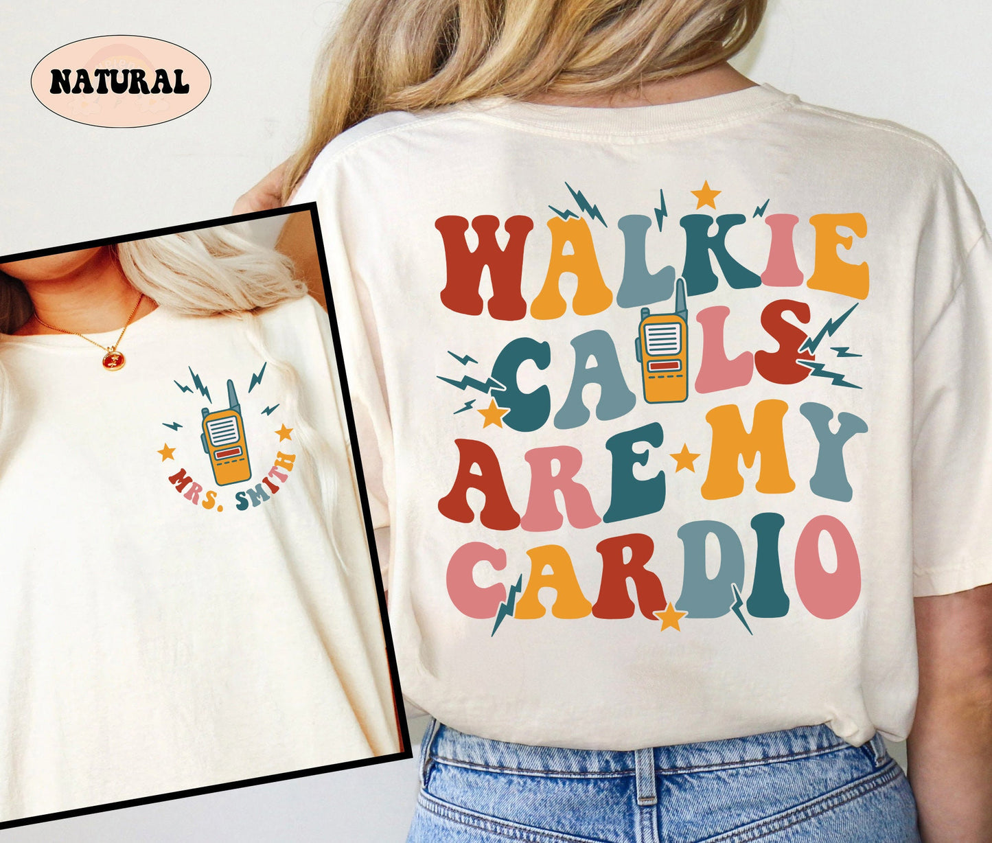 Special Education Teacher Shirt, Walkie Calls Are My Cardio Shirt, School Psychologist Shirt, Sped Teacher Tee, Behavior Therapist Shirt