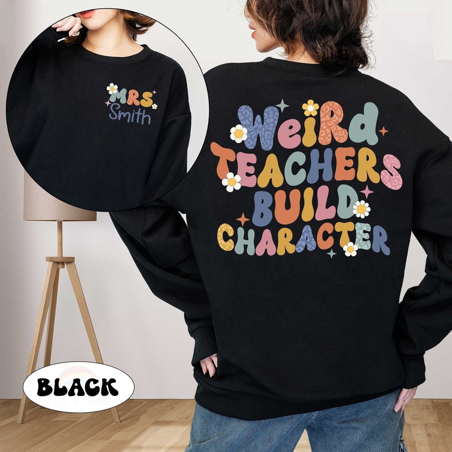 Teacher Shirt, Weird Teacher Build Character Shirt, Custom Teacher Shirt, Funny Teacher Shirt, Back To School, Teacher Appreciation Gift