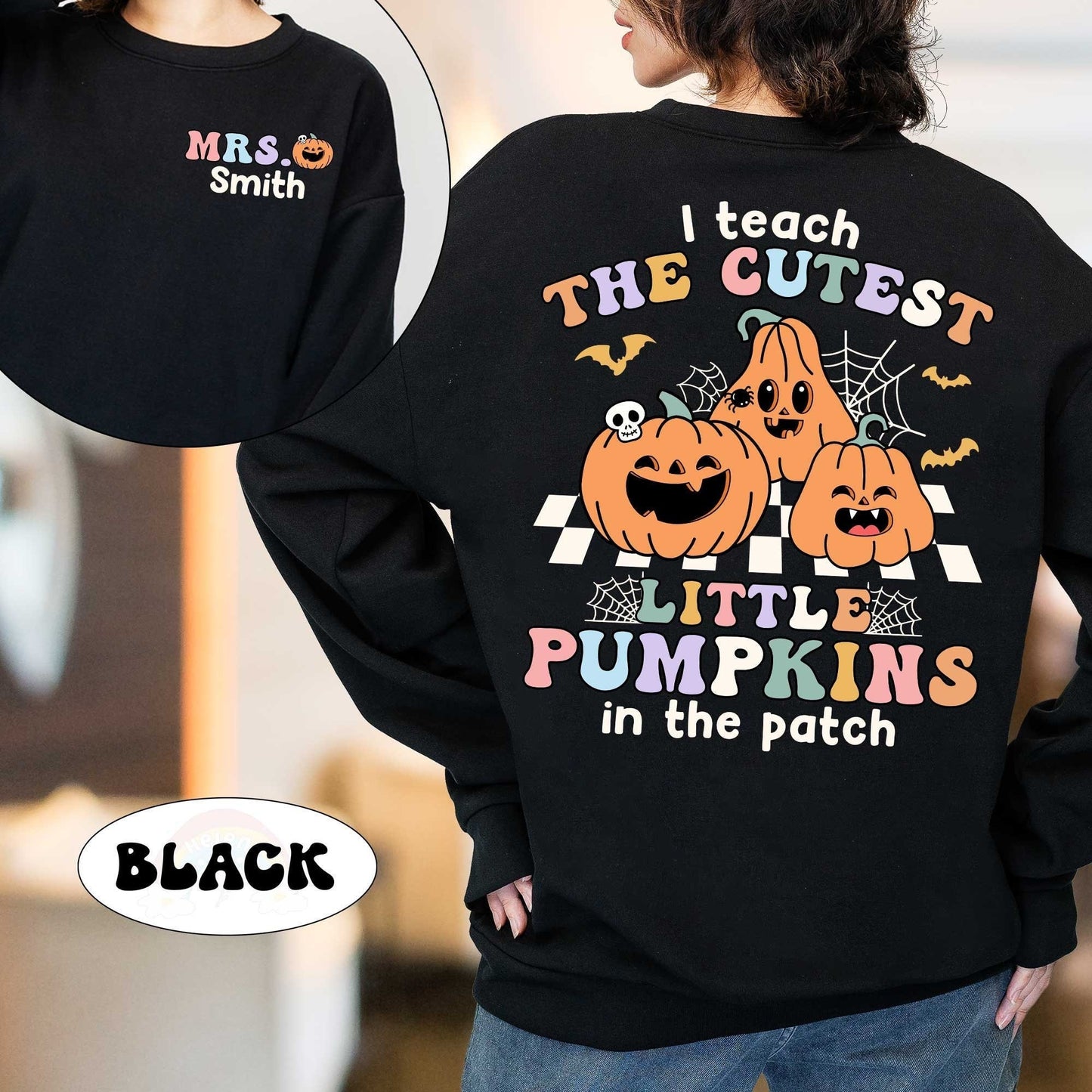 Teacher Halloween Shirt, I Teach The Cutest Pumpkins In The Patch, Spooky Teacher Shirt, Pumpkin Teacher Shirt, Teacher Halloween Gift