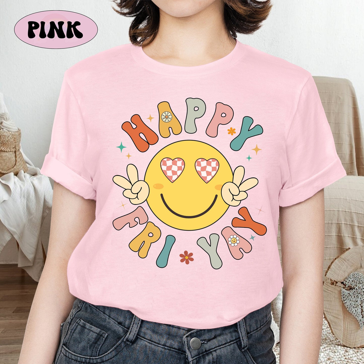 Teacher Shirt, Happy Friyay Shirt, Fri-Yay Shirt, Funny Teacher Shirt, Teacher Team Shirt, Kindergarten Teacher, Teacher Appreciation Gift