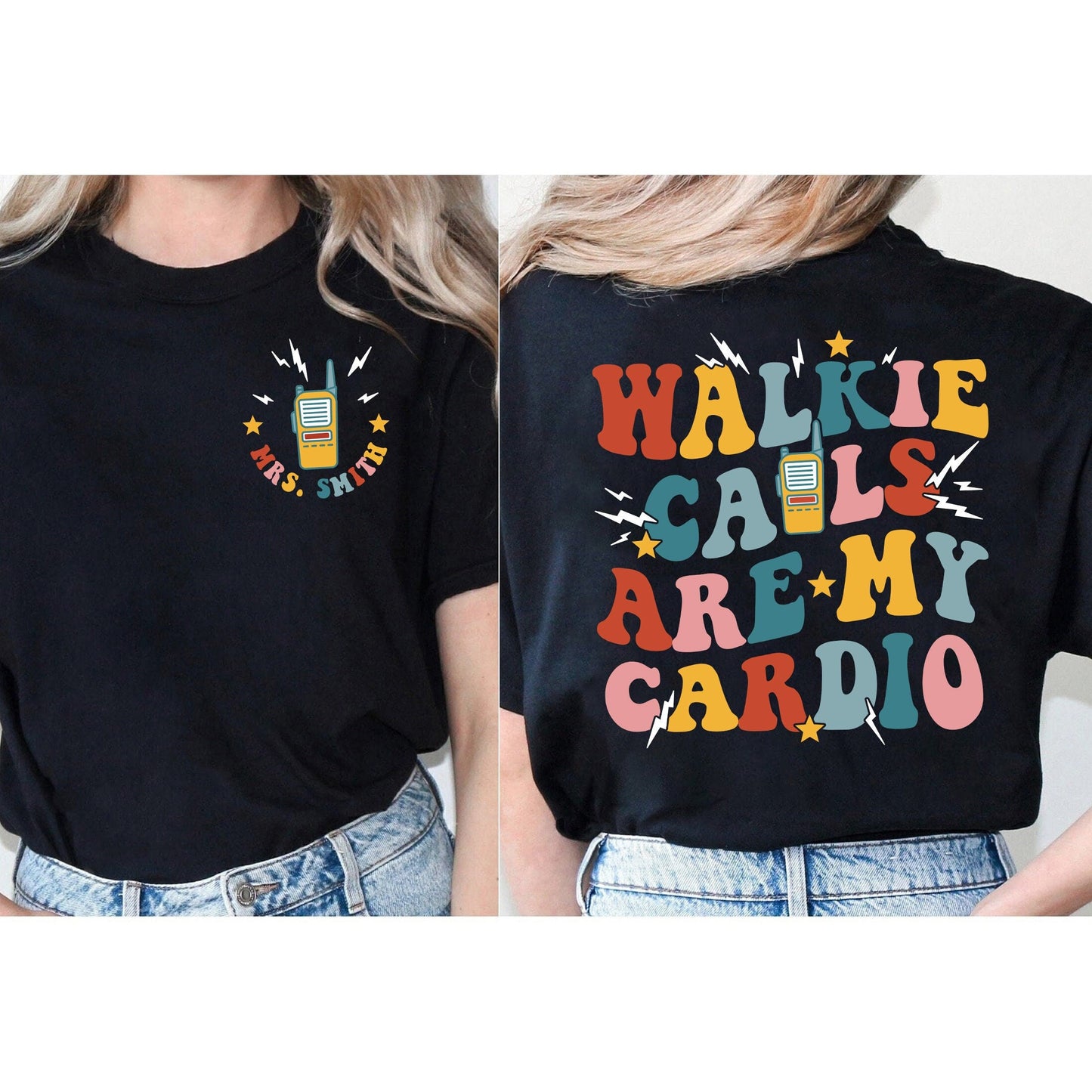 Special Education Teacher Shirt, Walkie Calls Are My Cardio Shirt, School Psychologist Shirt, Sped Teacher Tee, Behavior Therapist Shirt
