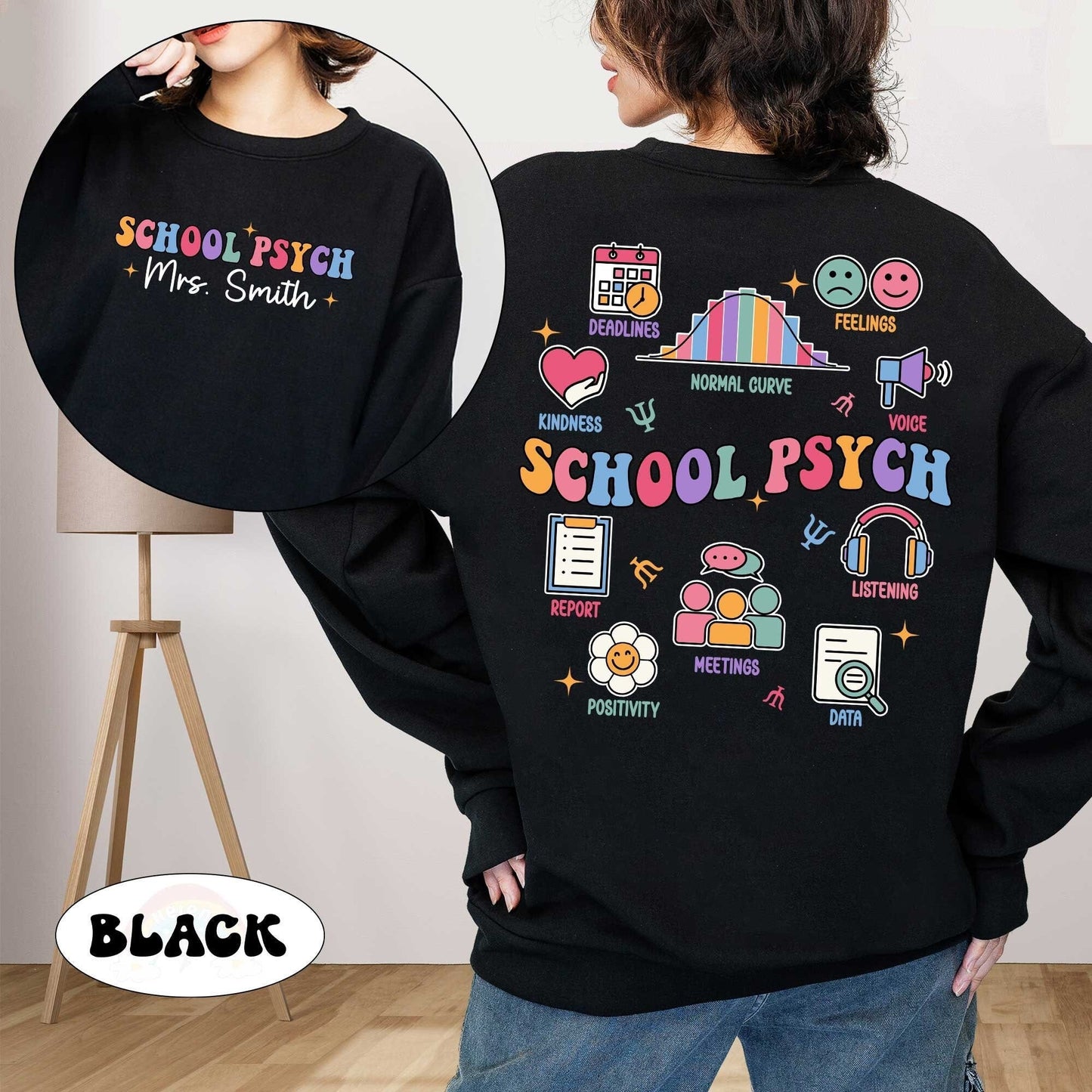 School Psychologist Shirt, Custom School Psychologist Shirt, School Psych Shirt, Personalized School Psych Gift, Teacher Graduation Gift