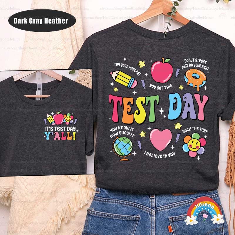 Teacher Test Day Shirt, Teacher Testing Shirt, Teacher Team Shirt, State Testing Shirt, Teacher Staar Testing, Teacher Appreciation Gift