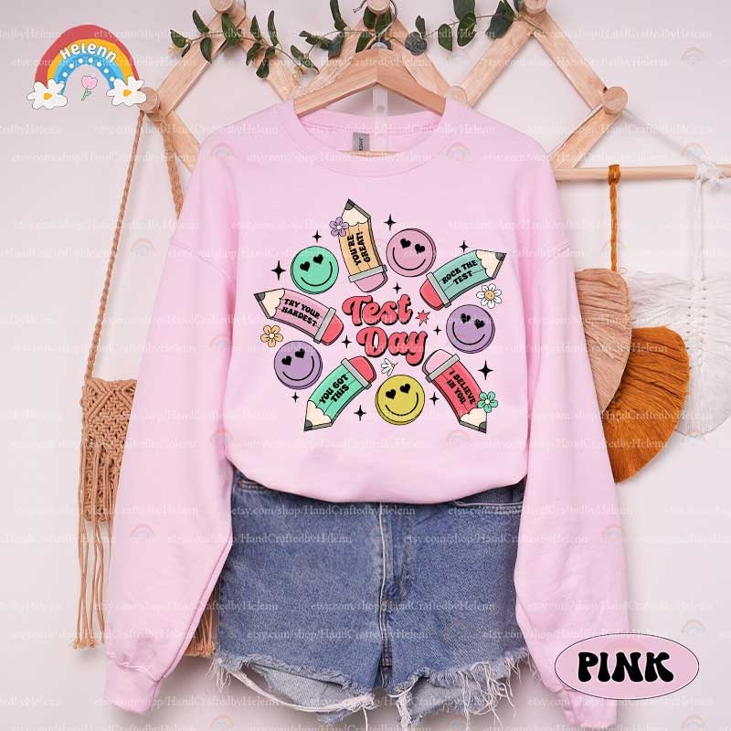 Teacher Test Day Shirt, Cute Teacher Testing Shirt, Teacher Team Shirts, It's Test Day Y'all, State Testing Shirt, Teacher Appreciation Gift