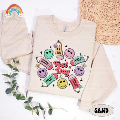 Teacher Test Day Shirt, Cute Teacher Testing Shirt, Teacher Team Shirts, It's Test Day Y'all, State Testing Shirt, Teacher Appreciation Gift