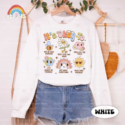 School Psychologist Shirt, Mental Health Matters Shirt, Be Kind To Your Mind, It's Okay To Shirt, Positive Shirt, Mental Health Awareness