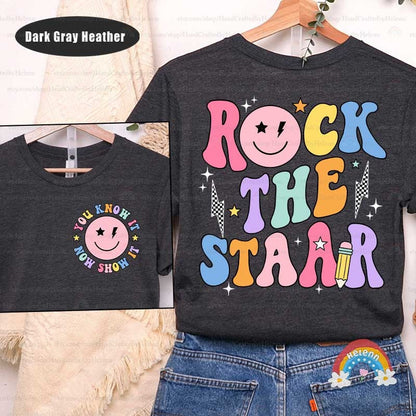Teacher Shirt Test Day, Rock The Test Shirt, Test Day Shirt, State Test Squad, Staar Testing Shirt, School Test, Teacher Appreciation Gifts