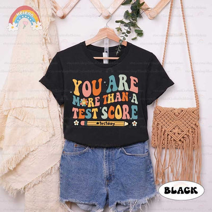 Teacher Test Day Shirt , You Are More Than A Test Score Shirt, State Testing Squad, School Testing, Last Day Shirt, Teacher Graduation Gift