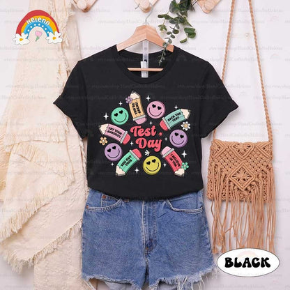 Teacher Test Day Shirt, Cute Teacher Testing Shirt, Teacher Team Shirts, It's Test Day Y'all, State Testing Shirt, Teacher Appreciation Gift