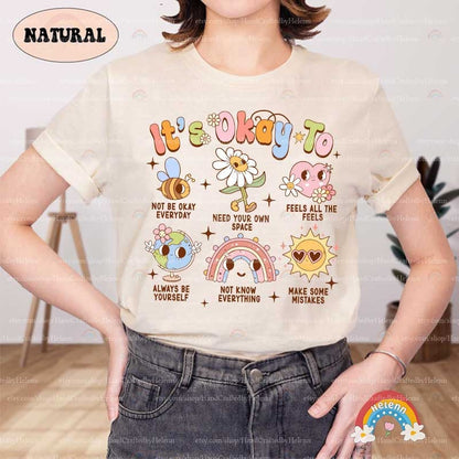 School Psychologist Shirt, Mental Health Matters Shirt, Be Kind To Your Mind, It's Okay To Shirt, Positive Shirt, Mental Health Awareness