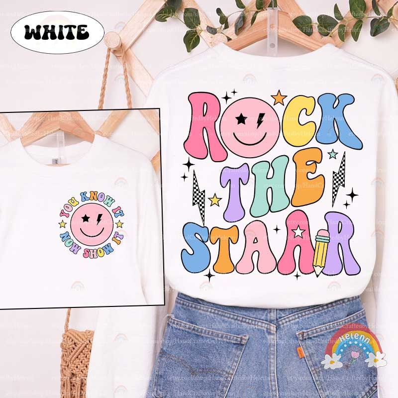 Teacher Shirt Test Day, Rock The Test Shirt, Test Day Shirt, State Test Squad, Staar Testing Shirt, School Test, Teacher Appreciation Gifts