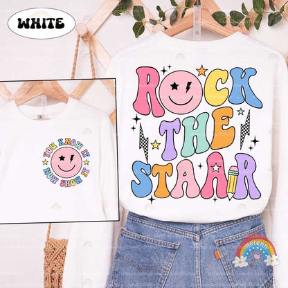 Teacher Shirt Test Day, Rock The Test Shirt, Test Day Shirt, State Test Squad, Staar Testing Shirt, School Test, Teacher Appreciation Gifts