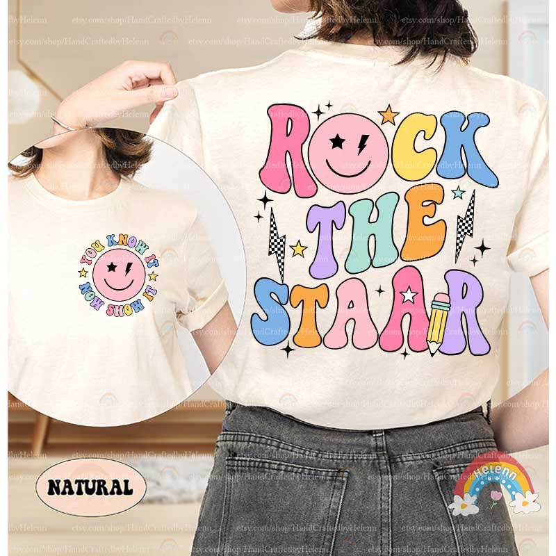 Teacher Shirt Test Day, Rock The Test Shirt, Test Day Shirt, State Test Squad, Staar Testing Shirt, School Test, Teacher Appreciation Gifts