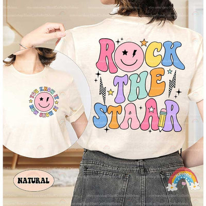 Teacher Shirt Test Day, Rock The Test Shirt, Test Day Shirt, State Test Squad, Staar Testing Shirt, School Test, Teacher Appreciation Gifts