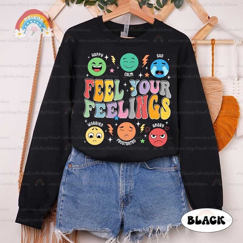 School Counselor Shirt, Mental Health Shirt, It's Okay To Feel All The Feels Shirt, BCBA shirt, School Psych Shirt, School Counselor Gift