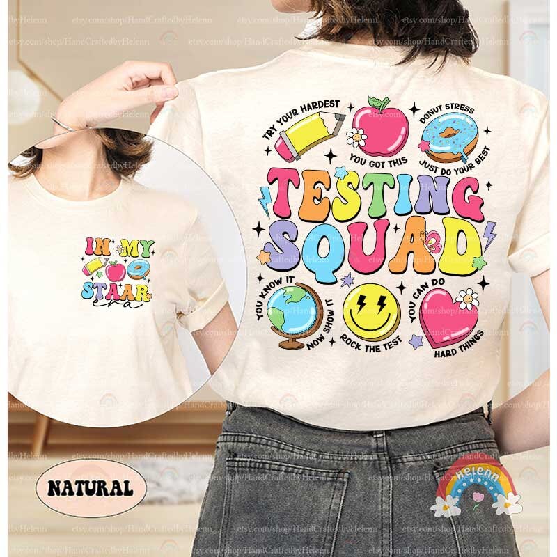 Teacher Test Day Shirt, Teacher Testing Squad Shirt, Teacher Team Shirts, State Testing, Teacher State Testing, Teacher Appreciation Gifts